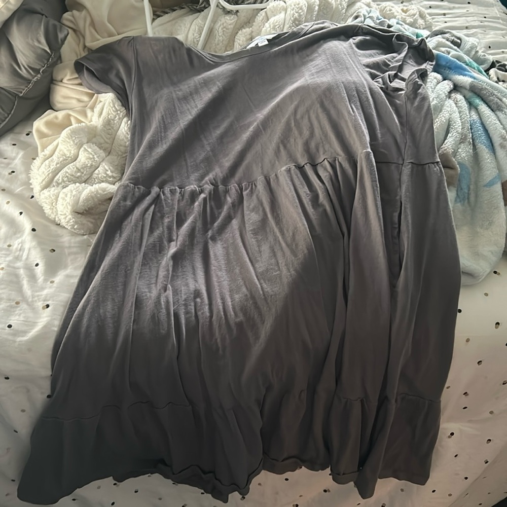 grey terra & sky dress